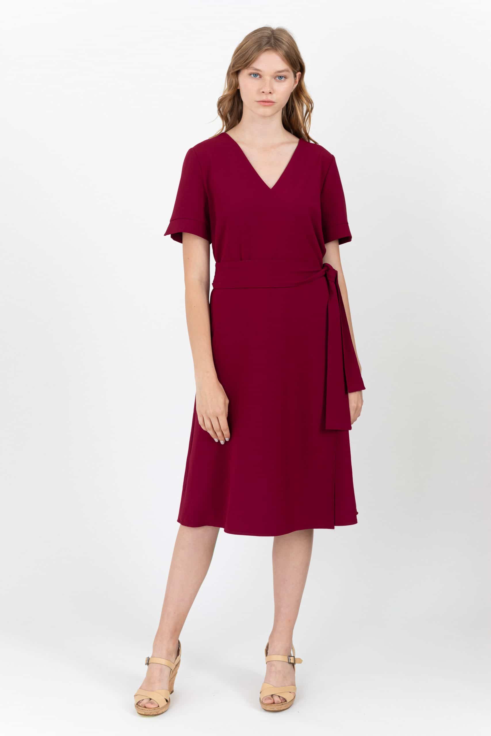 modest midi length dresses