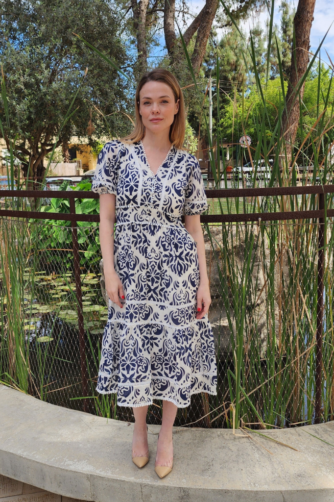 Romantic maxi white dress